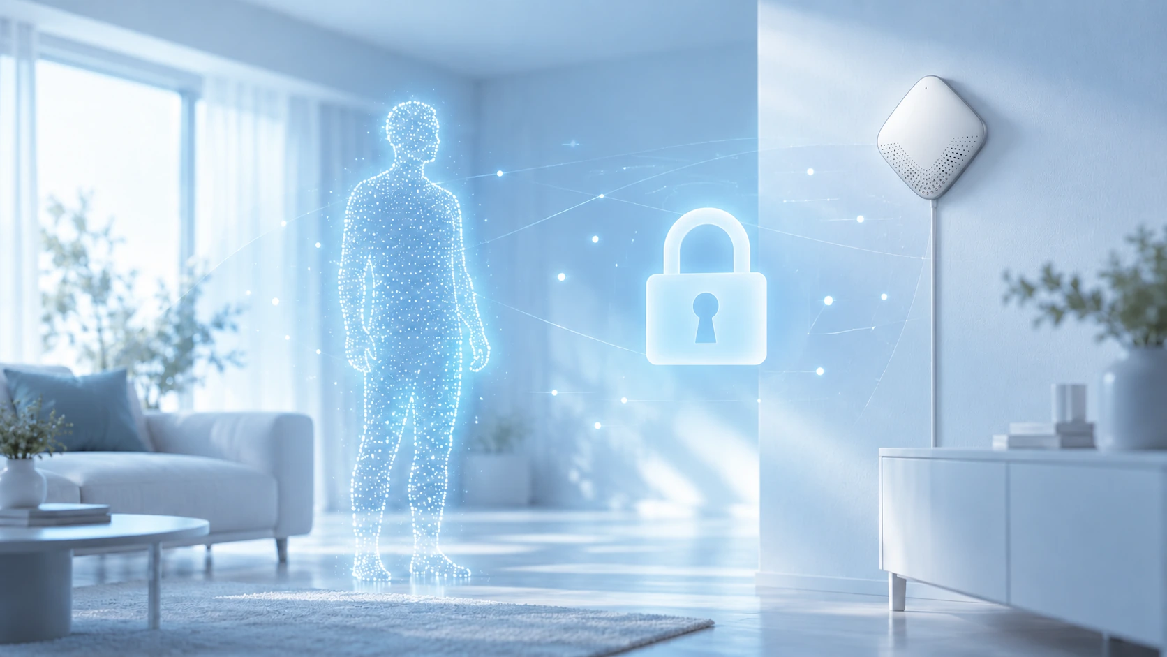 Illustration of privacy-preserving, non-imaging sensing